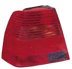 Фольксваген Бора фонарь задний внешний левый Depo красный-белый