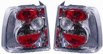 Фольксваген Пассат Б5 фонарь задний внешний левый и правый Комплект Седан тюнинг прозрачный Lexus Тип внутри хром