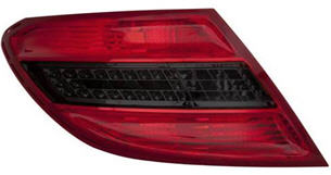 Мерседес W204 фонарь задний внешний левый и правый Комплект тюнинг с диод красный-тонирован