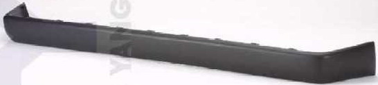 Мерседес W124 молдинг бампера задний центральный черный