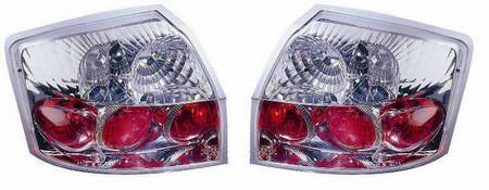 Ауди A4 фонарь задний внешний левый и правый Комплект тюнинг прозрачный Lexus Тип внутри хром