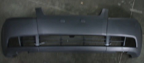 Chevrolet Aveo (Шевроле) Бампер Переднийий Без Отверстий под Противотум