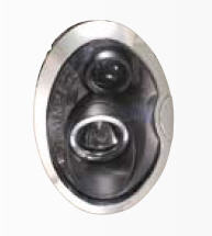 Мини Купер фара левая и правая Комплект тюнинг линзованная Sonar внутри черная