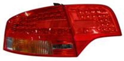 Ауди A4 фонарь задний внешний +внутренний  левый+ правыйКомплект Седан тюнинг с диод хрусталь красный тонированная