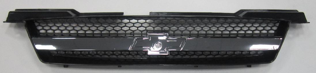 Chevrolet Aveo (Шевроле) Решетка Радиатора Хром-Черный