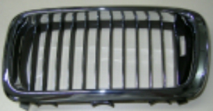 БМВ Е38 решетка радиатора левая полностью хром