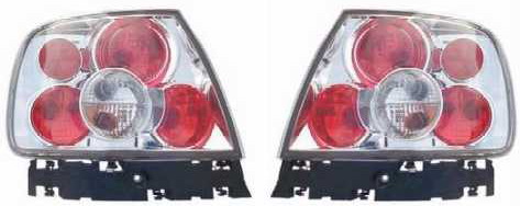 Ауди A4 фонарь задний внешний левый и правый Комплект тюнинг Lexus Тип прозрачный внутри хром