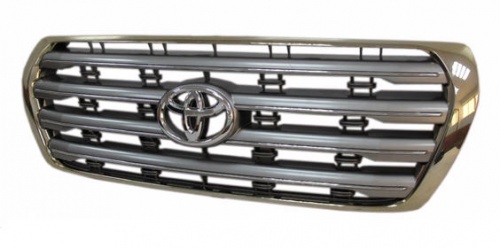 Toyota (Тойота) Landcruiser Решетка Радиатора С Золот Молдинг Хром-Серибристый