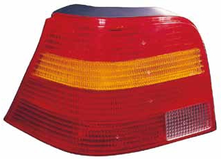 Фольксваген Гольф 4 фонарь задний внешний правый красный-желтый