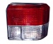 Фольксваген Транспортер т4 фонарь задний внешний левый и правый Комплект тюнинг диод стоп сигнал хрусталь красный-белый