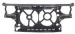 Фольксваген Гольф 3 Vento суппорт радиатора Td 1.8 2 с кондиционером двухвентиляторный пластик
