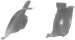 Пежо 406 подкрылок переднего крыла правый задняя часть
