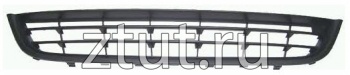 Фольксваген Пассат Cc решетка бампера передняя центральная грунт черный