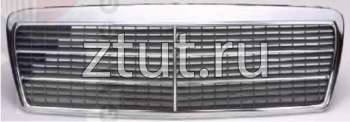 Мерседес W210 решетка радиатора хром-серый