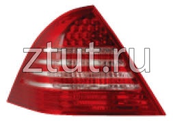 Мерседес W203 фонарь задний внешний левый и правый Комплект тюнинг с диодным стоп сигналом Eagle Eyes красный-белый