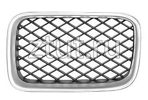 БМВ Е36 решетка радиатора левая тюнинг диагональная сетка Италия хром-черный