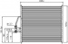 БМВ Е39 конденсатор кондиционера Nissens Ava