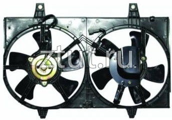 Nissan (Нисан) Maxima Qx Мотор+Вентилятор  Радиатор Охлаждениелажден Двухвентилят С Корпус