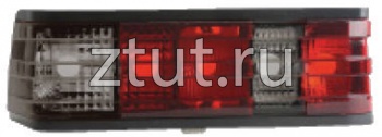 Мерседес W201 фонарь задний внешний левый и правый Комплект тюнинг хрусталь красный-тонирован