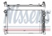 Мерседес W204 радиатор охлаждения Nissens