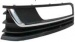Фольксваген Пассат Б7 решетка бампера передняя левая с хром молдинг темно-серый