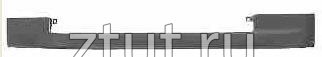 Фольксваген Транспортер т4 планка-фартук под решетку на прямоугольную решетку металл