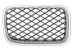 БМВ Е36 решетка радиатора правая тюнинг диагональная сетка Италия хром-черный