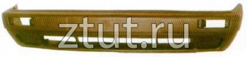 Фольксваген Гольф 2 Фольксваген Джеттабампер передний без отверстия под противотуманки без усилителя с спойлер черный