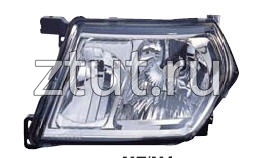 Nissan (Нисан) Patrol Gr {H7/H1} Фара Л+П (Комплект) С Противотум Тюнинг Прозрачныйный Хрусталь