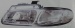 Dodge (Додж) Caravan {Voyager} Фара Л+П (Комплект) Тюнинг Прозрачныйный Хрусталь Внутри Хром Указателем Поворорота Белый