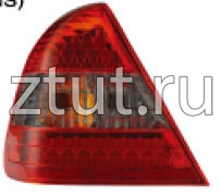 Мерседес W202 фонарь задний внешний левый и правый Комплект тюнинг Седан с диод Eagle Eyes красный-тонирован