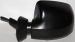 Рено Логан зеркало левое механическое большой Convex черный
