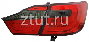 Toyota Camry фонарь задний внешний+внутренний Л+П (комплект) тюнинг с диодами Eagle eyes красный-тонированный