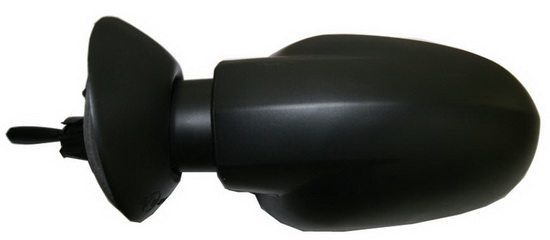 Рено Логан зеркало левое механическое с тросиком Convex черный