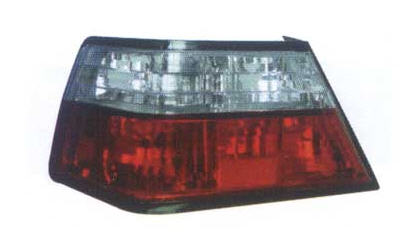 Мерседес W124 фонарь задний внешний правый тюнинг прозрачныйный хрусталь красный-тонирован