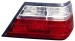 Мерседес W124 фонарь задний внешний левый и правый Комплект тюнинг прозрачный хрусталь красный-белый