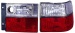 Фольксваген Венто  фонарь задний внешний +внутренний  левый+ правыйКомплект Седан тюнинг хрусталь красный-белый