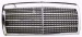 Мерседес W124 решетка радиатора хром-черный