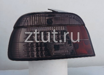 БМВ Е39 фонарь задний внешний левый и правый Комплект тюнинг Седан прозрачный с диод Sonar тонирован внутри хром