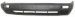 Фольксваген Гольф 2 Фольксваген Джеттабампер передний без отверстия под противотуманки с усилителем , спойлер черный