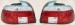 БМВ Е39 дизайн под  Led фонарь задний внешний левый и правый Комплект прозрачный хрусталь красный-белый