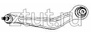 БМВ Е39 рычаг задней подвески правый верхний сзади с салейнт-блок
