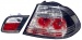БМВ Е46 купе фонарь задний внешний +внутренний  левый+ правыйКомплект тюнинг прозрачный хрусталь тонирован