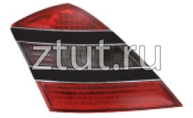 Мерседес W221 фонарь задний внешний левый и правый Комплект тюнинг диод с черной полоской Eagle Eyes красный-тонирован