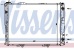 Мерседес W124 радиатор охлаждения Nissens Nrf
